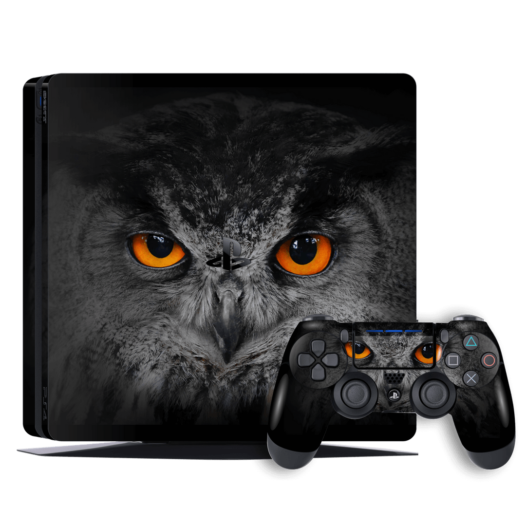 Playstation 4 SLIM PS4 Signature OWL Skin Wrap Decal by EasySkinz